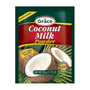 Grace coconut milk powder 50g pack x 12 Bags (Uk Import)