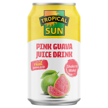 Buy Tropical Sun Pink Guava Juice 12 x 330ml Cartons - Wholesale | Dubai UAE