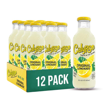 Calypso Original Lemonade 473ml x 12 Bottles (Uk Import)