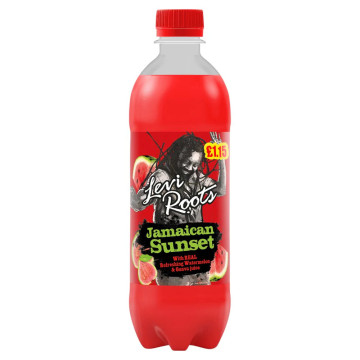 Levi Roots Jamaican Sunset  500ml x 12 Cans (Uk Import)