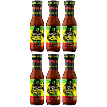 levi roots reggae reggae sauce 290g x 6 Bottles (Uk Import)