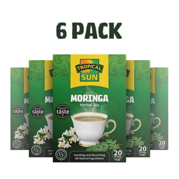 Tropical Sun Moringa Tea 20b 40g x 12 boxes (Uk Import)