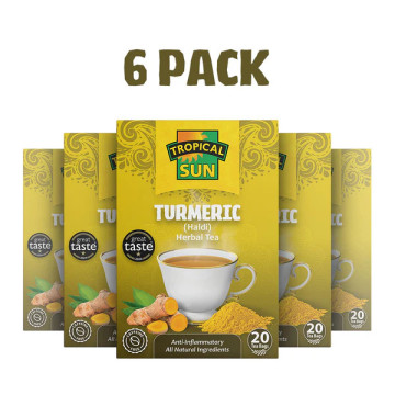 Tropical Sun Tumeric Tea 20b 40g x 12 boxes (Uk Import)