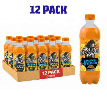 Levi Roots Tropical Punch  500ml x 12 Cans (Uk Import)
