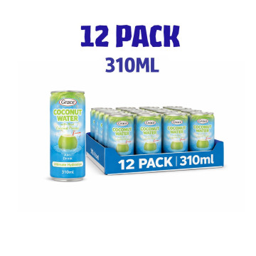 Grace Coconut with real pieces hydration drink  310ml 1x12
