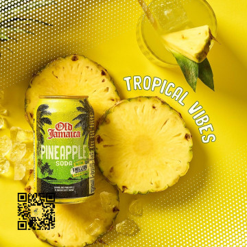 Buy Old Jamaica Pineapple 330ml Wholesale in Dubai UAE