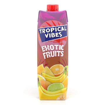 Tropical Vibes Exotic Fruits 1LItre x 6(uk import)