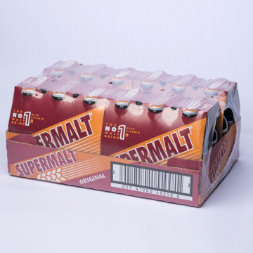 Supermalt Original drink 330ml x 24 bottle (Uk Import)