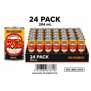 Big Bamboo Irish Moss Oats 330ml x 24 Wholesale