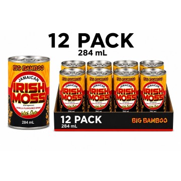 Big Bamboo Irish Moss Oats 284ml x 12 Wholesale