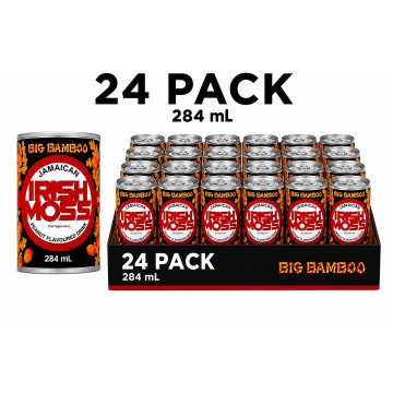 Big Bamboo Jamaican Irish Moss Peanut 284ml x 24 Wholesale