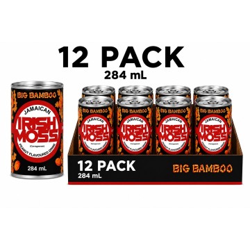 Big Bamboo Jamaican Irish Moss Peanut 284ml x 12 Wholesale