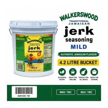 Walkerswood Mild Jerk Seasoning 4.2L Bucket pack of 4 Wholesale