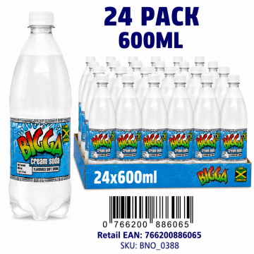 Buy Bigga Cream Soda 24 x 600ml Wholesale in Dubai UAE