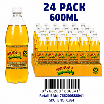 Buy Bigga Jamaican Kola Soft Drink 24 x 600ml Bottles - Wholesale | Dubai UAE