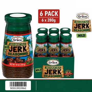 Grace Mild Jerk Seasoning 280g x 6 Wholesale