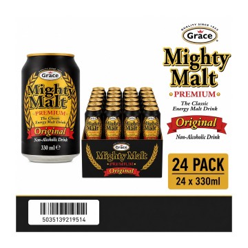 Grace Mighty Malt 330ml x 24 Wholesale