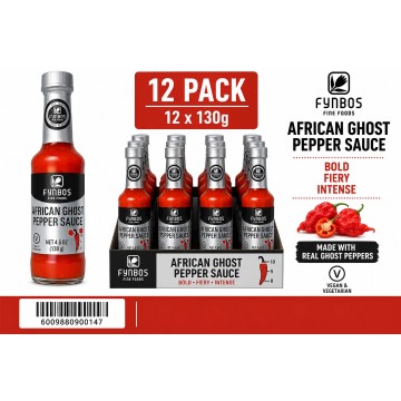 Fynbos African Ghost Pepper Sauce 130g x 12 Wholesale