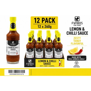 Fynbos Lemon & Chilli Sauce 260g x 12 Wholesale