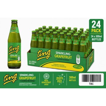 D&G Ting Grapefruit Soda 300ml x 24 Wholesale