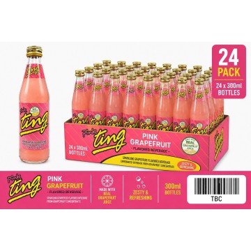 D&G Pink Ting Grapefruit Soda 300ml x 24 Wholesale