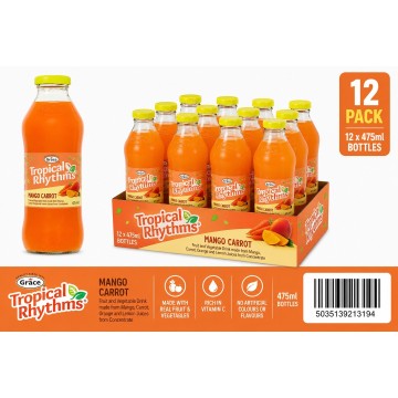 Grace Tropical Rhythms Mango Carrot 475ml x 12