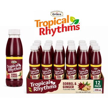 Grace Tropical Rhythms Sorrel & Ginger 12x330ml Wholesale