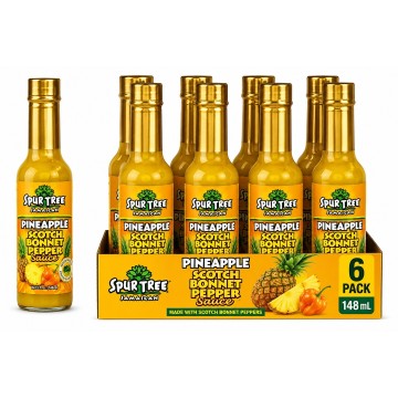 Spur Tree Pineapple Scotch Bonnet Sauce 6x148ml Wholesale