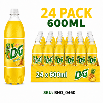 Buy D&G Pineapple Soda 24 x 600ml Bottles - Wholesale | Dubai UAE