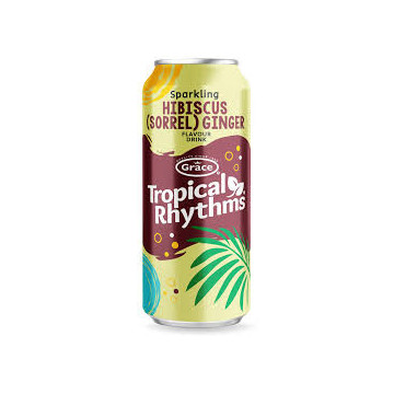 Grace Tropical Rhythms Hibiscus Sorrel & Ginger 330ml x 24